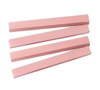 Vaguelly Kit de 4 Piezas para Limpieza y Afilado de Cuerdas de Guitarra Piedra Esmerilada Marrón para Mejorar el Tacto y Prolongar la Vida Útil