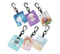 Vaguelly Kit de 6 Paños Limpiadores de Microfibra para Lentes y Pantallas, Prácticos y Ligeros, Ideales para Móviles y Ordenadores, Fáciles de Guardar en Bolso o Funda
