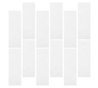 Vaguelly Kit De 600 Tiras De Cera Depilatorias Para Mujeres Tiras De Cera Faciales Kit Profesional De Depilación Para Esteticistas Color Blanco