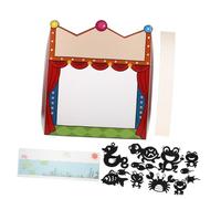 Vaguelly Kit de Marionetas de Papel Negro para Teatro de Sombras, Mejora Habilidades de Observación y Manualidades, Adecuado para Proyectos Científicos y Niños Creativos