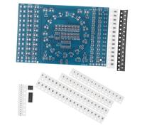 Vaguelly Kit de Práctica de Soldadura Micro Smd con Placa Pcb para Proyectos Electrónicos Diy Entrenamiento Técnicas de Soldadura y Componentes Electrónicos para Enseñanza