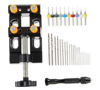 Vaguelly Kit de Taladro Manual de Acero al Brocas de Precisión para Joyería y Bricolaje Práctico y Duradero para Trabajos Detallados