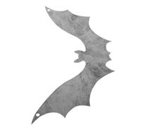 Vaguelly Letrero de Jardín de Murciélago Volador Simulado Horrible Letrero de Murciélago de Fieltro para Decoración de Jardín Colgante de Halloween para Decoración de Estanterías y Escena