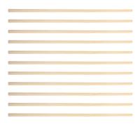 Vaguelly Listones de Madera Beige para Ventana Diseño Delicado, Moldura de Ventana de Madera para Decoración Interior y Uso Múltiple, Paquete de 10 Piezas
