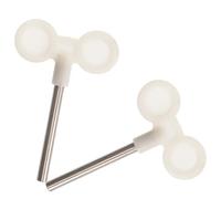 Vaguelly Llaves de Cuerda de Repuesto para Caja de 2 Piezas Mecanismo de Tecla de 45 Mm Accesorios Diy para Reparación y Restauración de Compatible Mecanismos Estándar