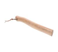 Vaguelly Mango de Madera para Corta, Mango de Repuesto y Hachuela, Color Caqui, Superficie Antideslizante, Diseño Ergonómico, para Camping y Actividades al Aire Libre