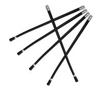 Vaguelly Manguera Flexible y Boquilla de Extintor de Polvo Seco 5 Piezas para Extintores Portátiles en Hogares y Automóviles Accesorio de Repuesto