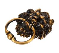 Vaguelly Manija de Puerta Vintage de León Retro Tirador para Portones y Puertas de Jardín Herraje Metálico Antiguo Resistente para Exteriores Fácil Instalación de Granero y Villas