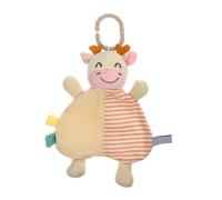 Vaguelly Manta De Seguridad Para Bebés Con Peluche Forma De Animal Toalla De Apego Suave Para Recién Nacidos Juguete Calmante Para Infantes Diseño Seguro y Agradable Para Manos Pequeñas