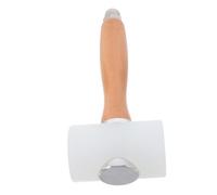 Vaguelly Martillo para Ligero con Cabeza de Nylon y Mango Ergonómico de Madera para Tallado y Estampado Diy Herramienta Precisa para Proyectos de Artesanía
