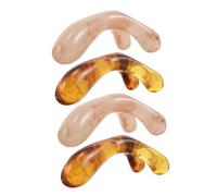 Vaguelly Masajeador Nasal Raspador Facial 4 Unidades De Resina Masajeador De Acupuntura Rascador Nasal Para Belleza Adecuado Para Uso Doméstico