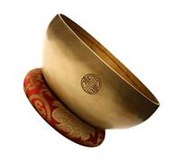 Vaguelly Meditación de Yoga Cuencos Cantores Cuenco Tibetano de Martillado para Terapia de Sonido Budista de Meditación para Relajación y Bienestar el Hogar Color Aleatorio