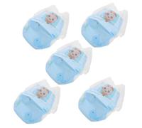 Vaguelly Naies - Bañadores Desechables Para Bebés Recién Nacidos 5 Unidades Xxl Cómodos Para Nadar
