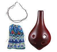 Vaguelly Ocarina y Superficie Instrumento para Principiantes y Amantes Incluye Bolsa Protectora de Color Aleatorio Color Aleatorio