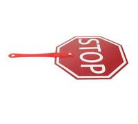 Vaguelly Paleta de Parada Portátil para Aula Letrero Ligero de Mano Reutilizable Herramienta Didáctica para Profesores y Estudiantes Señal de Stop para Actividades Escolares