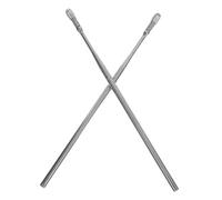 Vaguelly Palillos de Metal Oídos en Espiral de Acero Inoxidable, Limpiador Seguro y Antideslizante para Eliminar Cerumen en Casa Viaje, 2 Piezas
