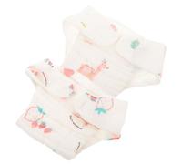 Vaguelly Pañales Reutilizables para Niña 2 Piezas de Algodón Ligero y Absorbente, Lavables, Ideales para Bebés de 0-3 Meses en Paseo y Viaje Estilo Aleatorio