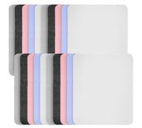 Vaguelly Paño de Limpieza de Microfibra Suave Secado Rápido para Gafas y Pantallas, Kit de 20 Unidades de Microfibra de Gamuza 15x18 Cm Adecuado para Limpieza Diaria