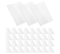 Vaguelly Paños de Limpieza Facial Desechables 60 Piezas Toalla Facial de Un Uso de Tela No Tejida white para Salón de Belleza y Uso Profesional