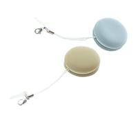 Vaguelly Paños Limpiadores para Pantalla de Teléfono y Tableta Forma de Macarrón, Esponja Flexible Clip y Tapón, 2 Piezas para Limpiar Gafas y Dispositivos Electrónicos