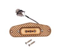 Vaguelly Pastilla Humbucker De Madera De Arce Para Cigar Box Guitar Cuerdas y Polos Compacto Con Bobinas Protegidas y Tono Clásico Equilibrado Accesorio Para Guitarristas Especialistas