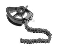 Vaguelly Pedal de Bombo Doble Cadena Doble Accesorio de Percusión Negro Compatible Batería Acústica y Electrónica Piezas de Repuesto para Batería Fácil de Instalar de Jazz y Caja de Ritmos