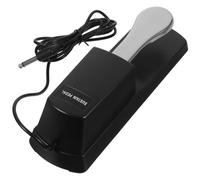 Vaguelly Pedal de Sustain para Teclado de Piano Eléctrico Interruptor de Polaridad, Antideslizante y Duradero, Accesorio Portátil para Sintetizadores y Teclados Midi