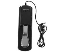 Vaguelly Pedal De Sustain Para Teclado Electrónico y Piano Eléctrico Interruptor De Polaridad, Compatible Sintetizadores y Teclados Midi, Durable y Estable Para Uso Musical