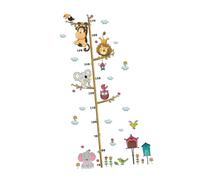 Vaguelly pegatinas infantiles pared pegatinas pared infantiles León Adhesivo decorativo decoración pared decoração parede animal calcomanías de pared reloj Pegatina de pared niño apliques