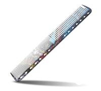Vaguelly Peine de Corte Profesional para Peluqueros Peine de Peluquería Duradero y Portátil Peineta de Doble Uso con Dientes Anchos y Finos para Cabello Mojado o Seco Adecuado para Tipo de