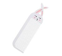 Vaguelly Peine De Metal Pequeño De Aleación De Zinc Peine Adorable Con Diseño De Zanahoria Compacto y Suave Para Mujeres Para Peinar Niñas y Peluquería Regalo Práctico