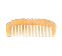 Vaguelly Peine de Natural Tallado Mano Antiestático y Duradero para Masaje Diseño Único y Pulido Fino para Salón Profesional y Familiar