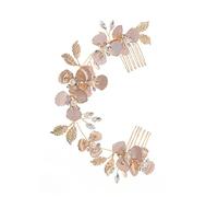 Vaguelly Peines De Con De Imitación De Perla Accesorio Vintage Peineta De Perla Para El Cabello Diademas Para Vestido Diadema De Novia Horquilla De Perla Peinetas Laterales