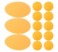 Vaguelly Película Adhesiva para iluminación LED de 50 mm en Color Naranja, Pack de 20 Piezas para lámparas de Techo y downlights en Salas de Estar con función de Cambio de Color