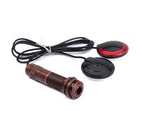 Vaguelly Pickup Piezoeléctrico Para Mandolina Con Sensor y Jack De Sistema De Transductor Doble Amplificación De Sonido Para Instrumentos Musicales Como Guitarra Violín Banjo y Ukelele