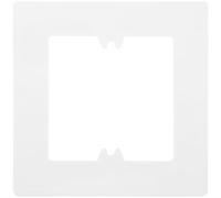 Vaguelly Placa de Pared Decorativa Blanca 86 Tipo para Cubrir Orificios Espaciador de Luz Cubierta para Interruptores Fácil Instalación Material Plástico Resistente Adecuado para