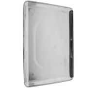 Vaguelly Platillo de Báscula Digital Bandejas de Báscula Acero Inoxidable Rectangular Plata
