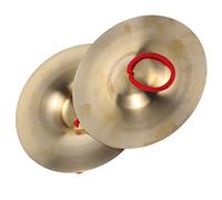 Vaguelly Platillos De Percusión Infantiles y Adultos Material Didáctico De Cobre 15cm Ideal Para Desarrollo Musical