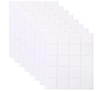 Vaguelly Póster Cuadrados Adhesivos 100 Uds Cintas Adhesivas Transparentes de Doble Cintas Adhesivas de Montaje para Paneles de Espuma de Insonorización Acústica Esparadrapo Transparente