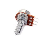 Vaguelly Potenciómetro De Guitarra Bk Mini De Eje Dividido Control De Volumen y Tono Fácil Instalación y Uso Repuestos Para Guitarras Eléctricas