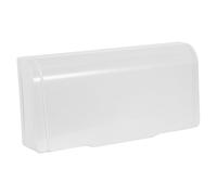 Vaguelly Protector y Protección Multisocket para Interruptor Luz Adhesivo Enchufes de 4 Módulos Caja de Plástico Resistente en Baño para Pared
