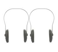 Vaguelly Protectores Auditivos para Teñir el Cabello 2 Piezas Cubiertas para Orejas de Silicona Impermeables Diseño Colgante Accesorios para Salón y Uso Personal Tapones para Oídos