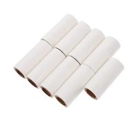 Vaguelly Recambios 30 Hojas por Recambio 9 de Rodillo Quitapelusas Adhesivo Extra Blanco para Ropa y Muebles para Oficina y Coche