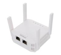 Vaguelly Repetidor WiFi 300mbps 4 Antenas para Hogar, Inalámbrico de Alta Señal, Extensión de Rango Inalámbrico, Color Claro Europeo, Enchufe Ac220-240v, Cobertura Estable