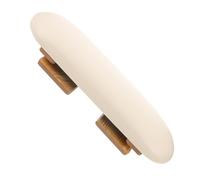 Vaguelly Reposabrazos Para Uñas Plegable Ajustable, Tamaño Medio, Color Beige Crema, Soporte Cómodo Para Manicura Profesional y Aficionados, Uso Salón De Uñas y Hogar