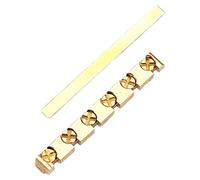 Vaguelly Repuesto de de Guitarra con Ajuste de Color Cobre Accesorio Durable y Estable para Instrumentos de Cuerda Instalación y