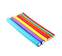 Vaguelly Rizadores de Pelo Flexibles 20 Piezas 2,0 Cm Multifunción para Rizos en Espiral Largos Mujeres y Niñas Uso Doméstico Color Aleatorio