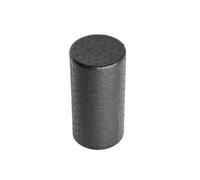 Vaguelly Rodillo Ejercicios de Espalda Estabilización de Equilibrio y Muscular Firme Epp Negro de 15x45cm Liberación de Puntos Gatillo Miofasciales