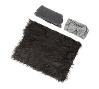 Vaguelly Set 3pcs Accesorios Fotografía Recién Nacido Diadema Mantas Fotografía Decoraciones Profesional