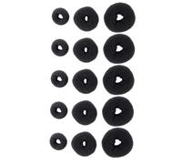 Vaguelly Set De 15 Anillos De Cabello De Donut Herramienta Para Hacer Moños Perfecta Para Bodas Fiestas Graduaciones Citas Juegos Regreso a Clases